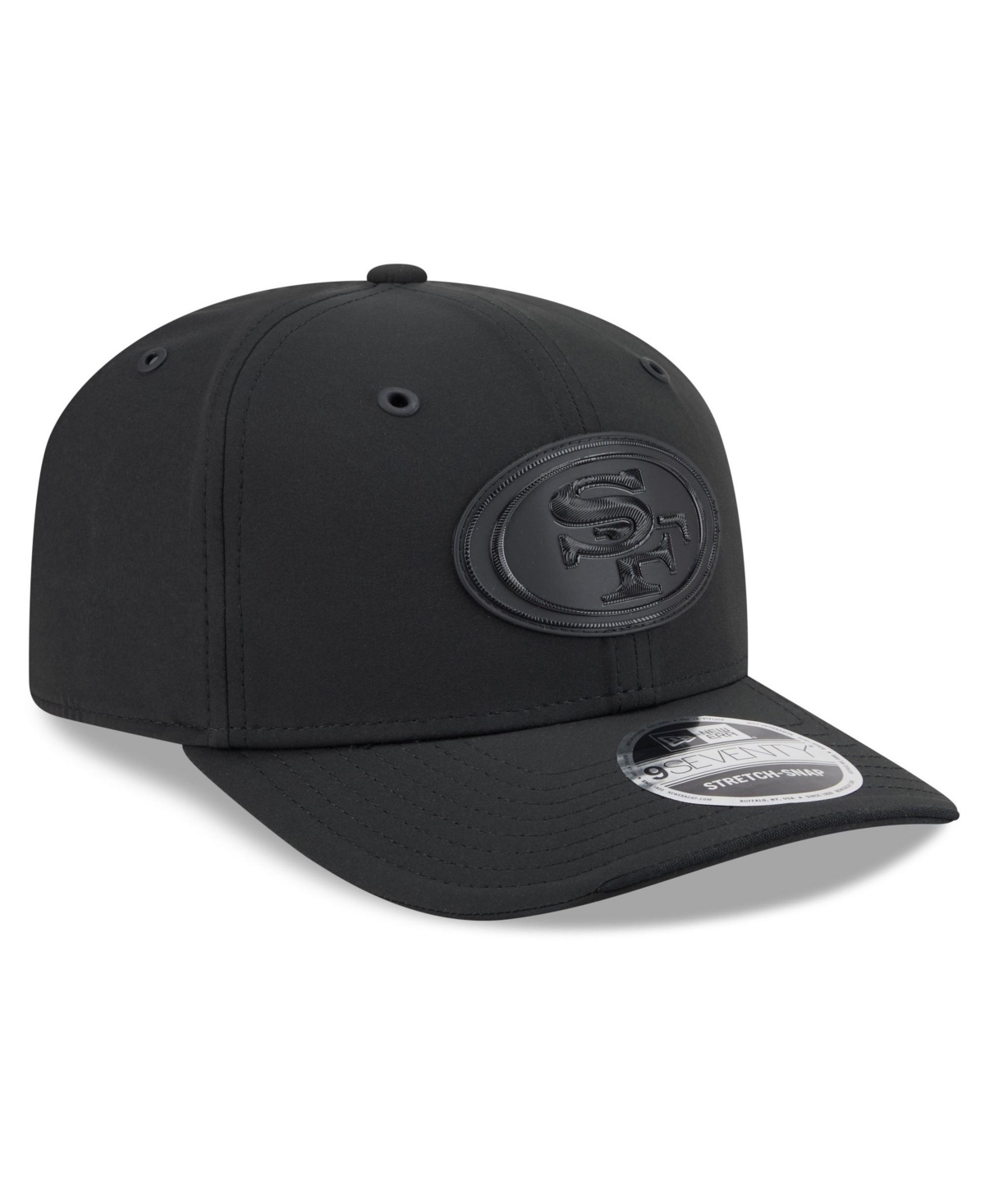 New Era Men's Black San Francisco 49ers 2026 Sideline 9SEVENTY Adjustable Hat