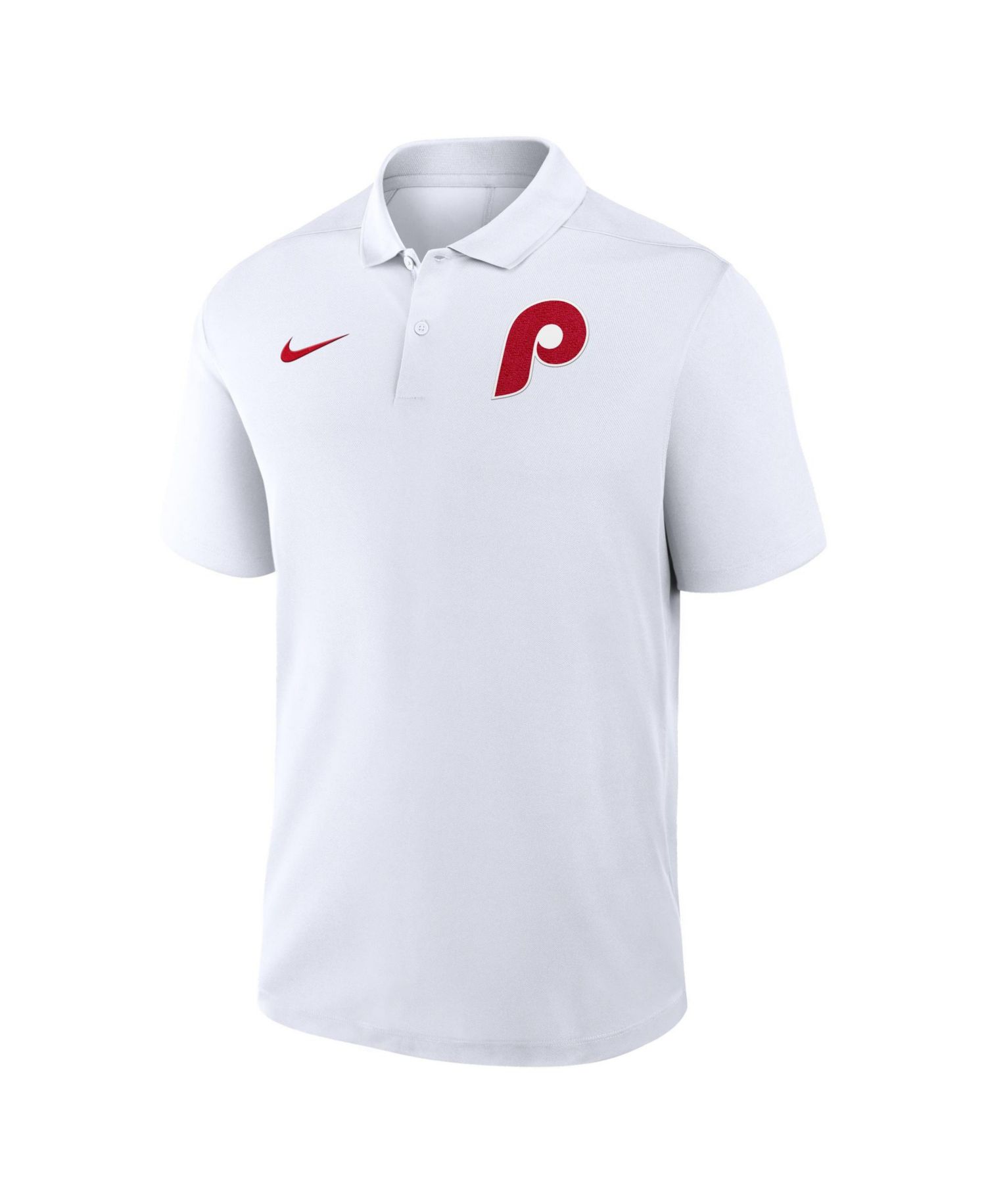 Men's White Philadelphia Phillies Alternate Victory Dri-FIT Polo Shirt