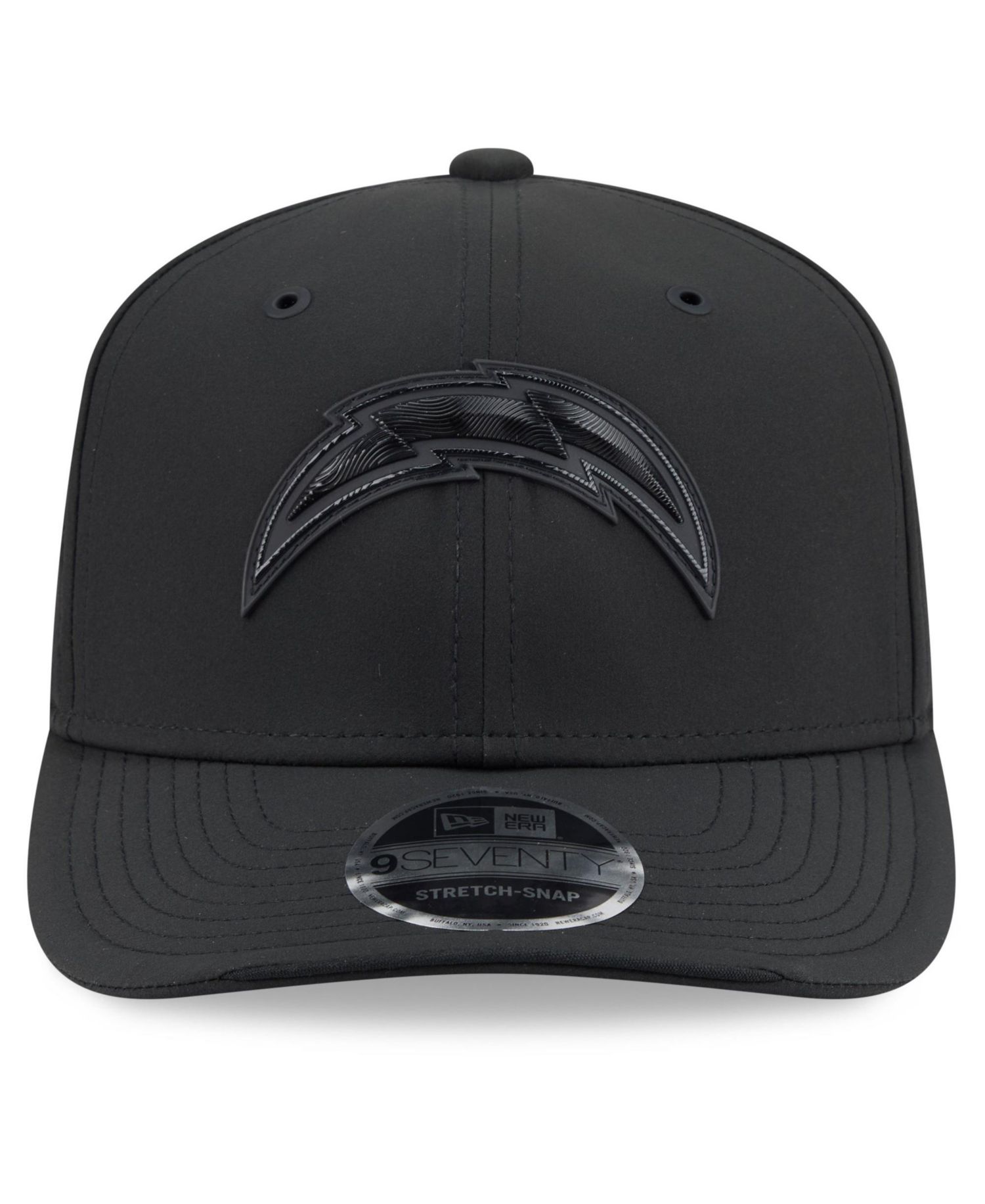Men's Black Los Angeles Chargers 2026 Sideline 9SEVENTY Adjustable Hat