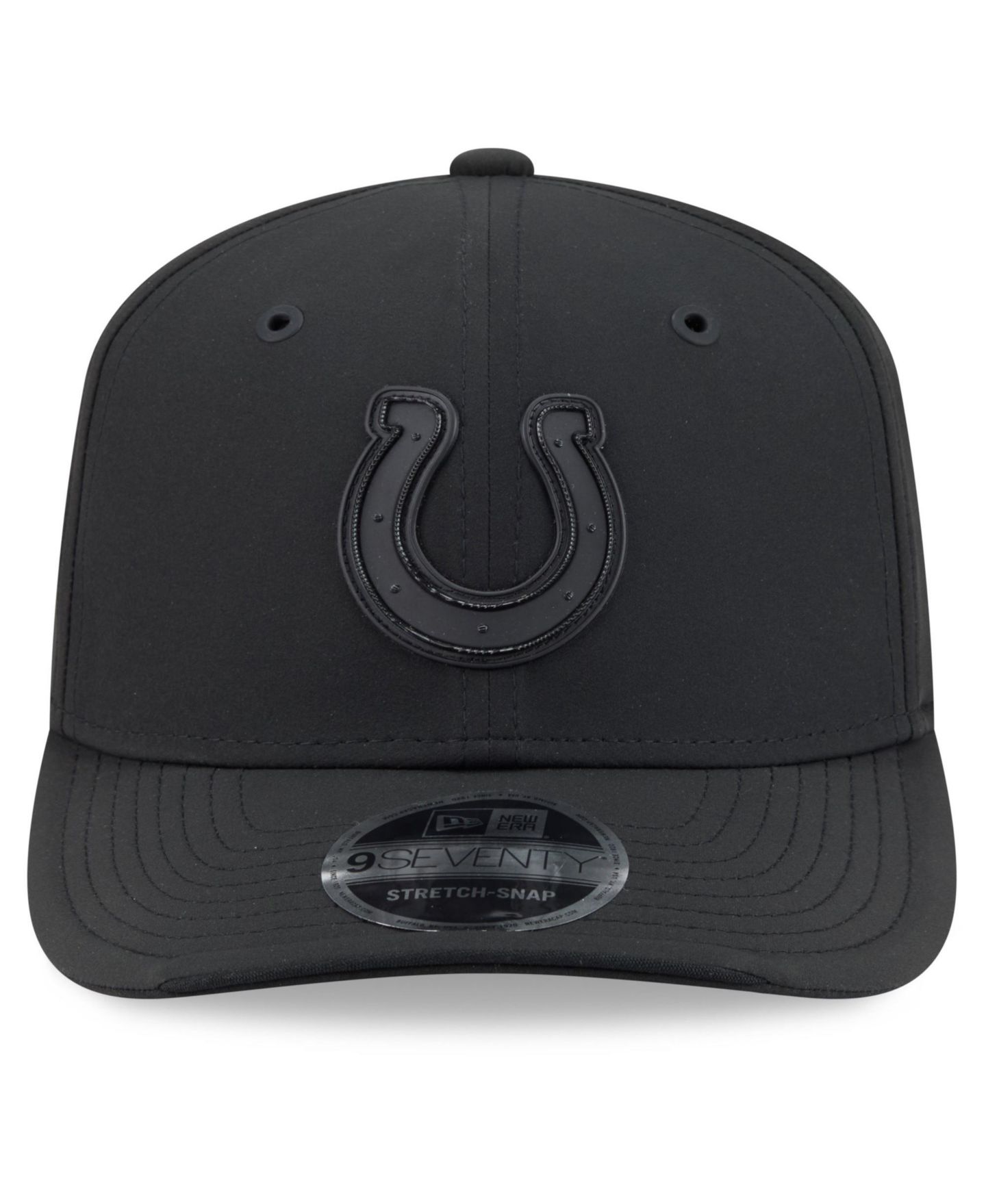 Мужская кепка New Era Black Indianapolis Colts 2026 Sideline 9SEVENTY Adjustable Hat — фото 5