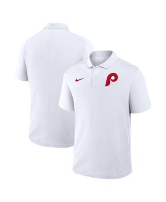 Men's White Philadelphia Phillies Alternate Victory Dri-FIT Polo Shirt