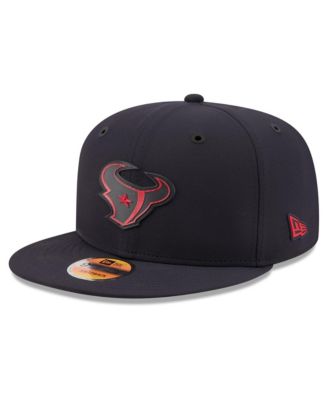 Men's Navy Houston Texans 2026 Sideline 9FIFTY Snapback Hat
