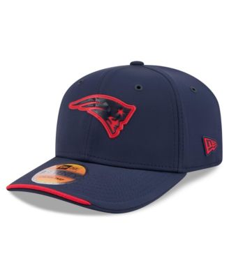Men's Navy New England Patriots 2026 Sideline 9SEVENTY Adjustable Hat