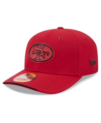 Men's Scarlet San Francisco 49ers 2026 Sideline Throwback 9SEVENTY Adjustable Hat