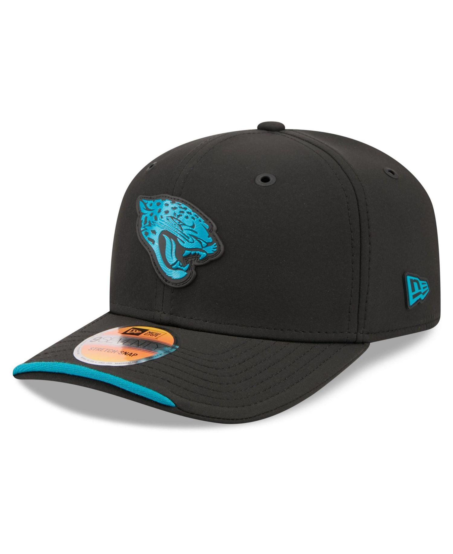 Men's Black Jacksonville Jaguars 2026 Sideline 9SEVENTY Adjustable Hat