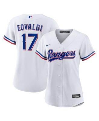 Women's Nathan Eovaldi White Texas Rangers Home Replica Jersey
