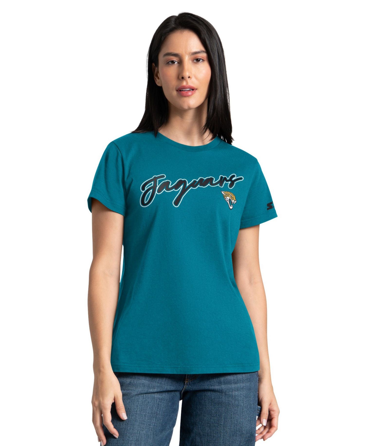 Women's 2-piece Black/Teal Jacksonville Jaguars T-Shirt