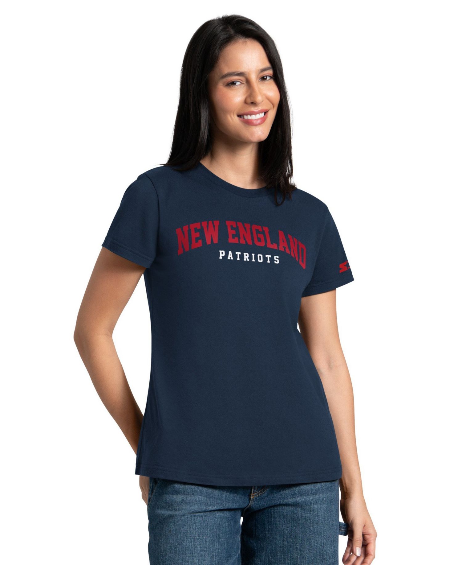 Women's 2-piece Navy/Red New England Patriots T-Shirt