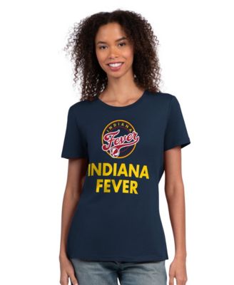 Women's Navy Indiana Fever WNBA 30th Anniversary Scoop Neck T-Shirt