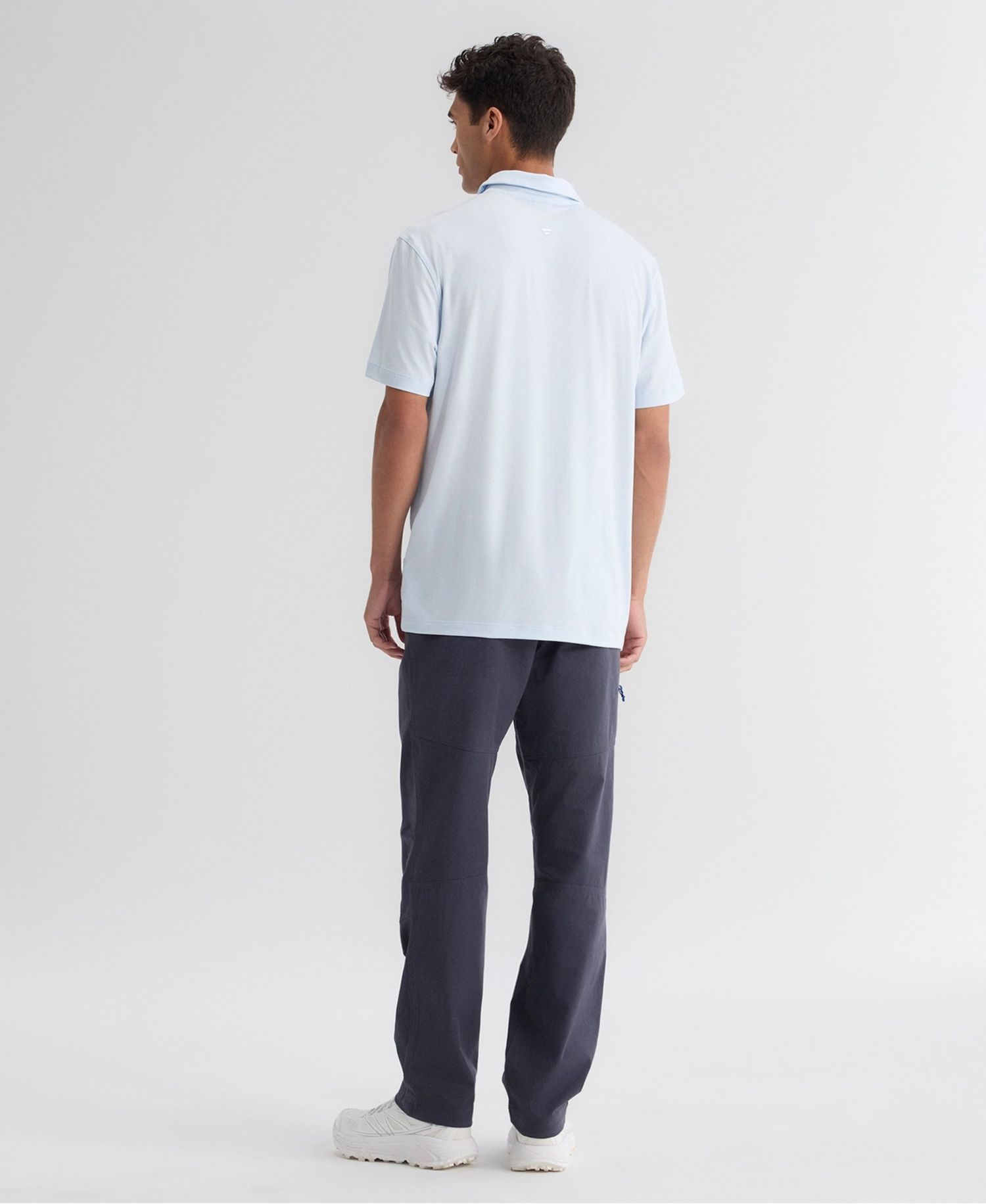 Men's Light Blue Buffalo Bills Clutch Polo Shirt