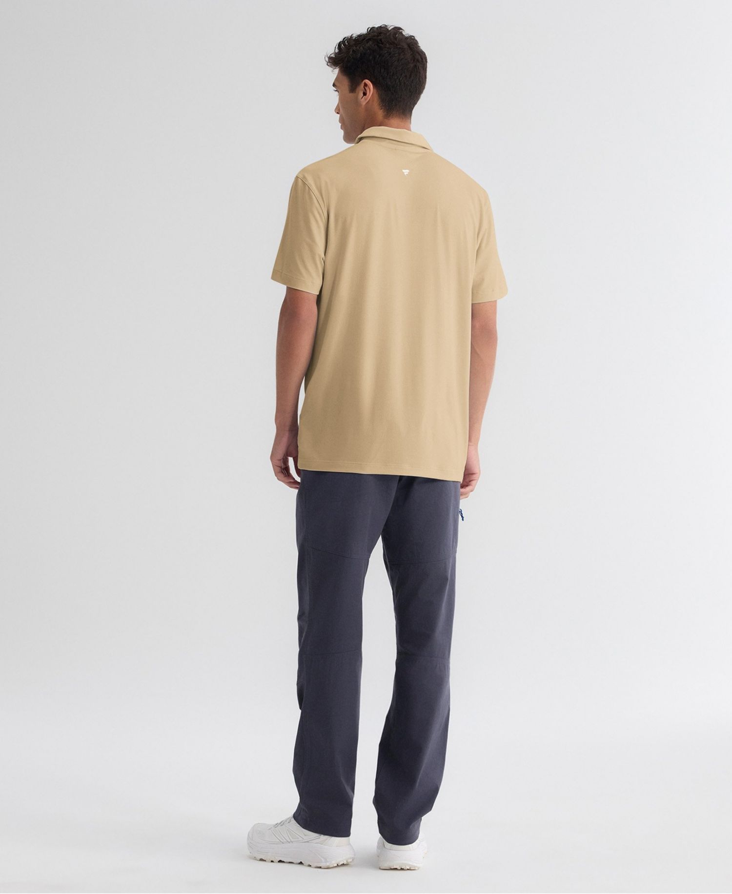 Men's Tan Philadelphia Eagles Clutch Polo Shirt