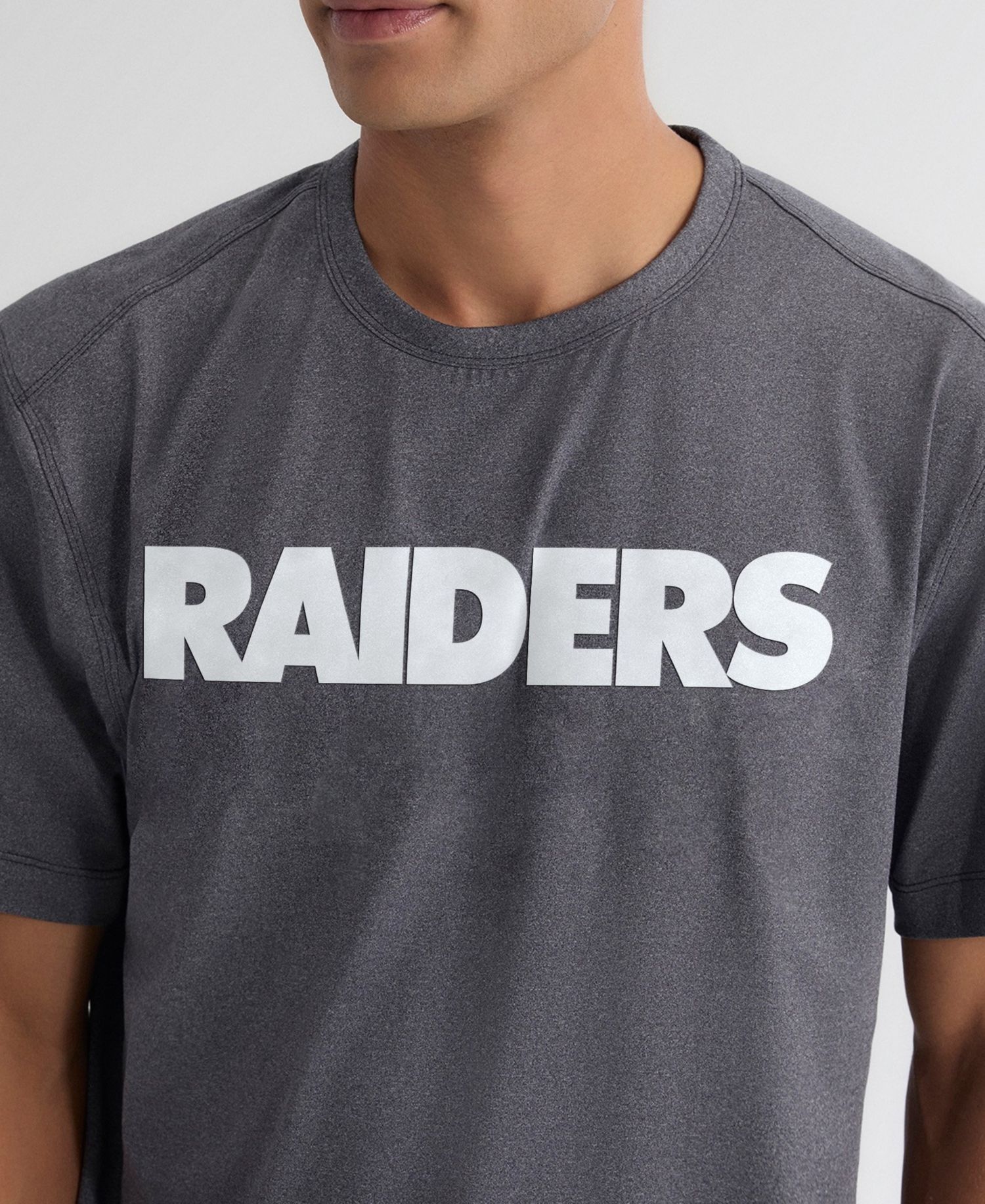 Men's Charcoal Las Vegas Raiders Clutch T-Shirt