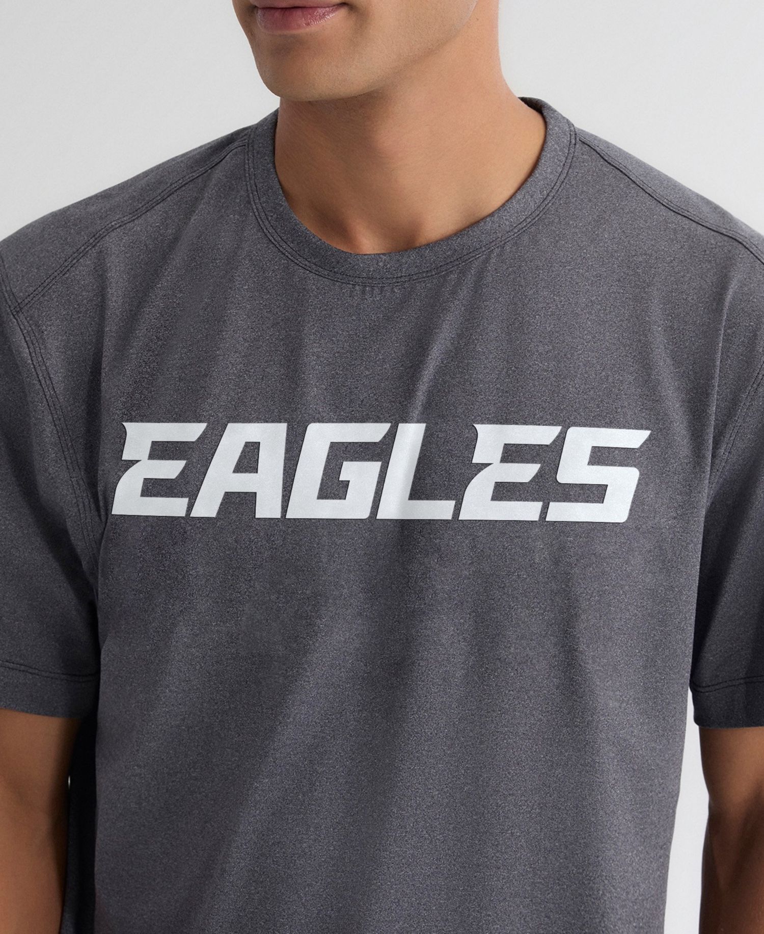 Men's Charcoal Philadelphia Eagles Clutch T-Shirt