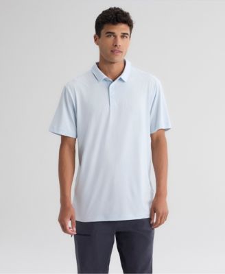 Men's Light Blue Chicago Cubs Clutch Polo Shirt