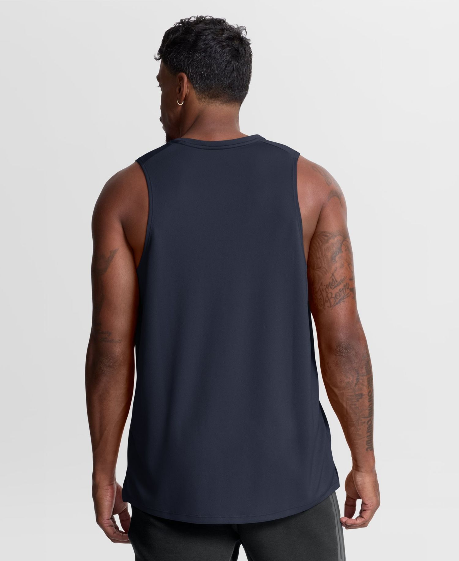 Men's Navy Chicago Bears Kickoff Miler Dri-FIT Tank&iquest; Top