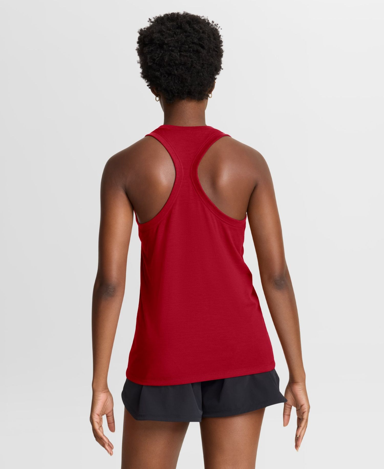 Women's Scarlet San Francisco 49ers Hurry Up Tri-Blend Dri-FIT Tank Top
