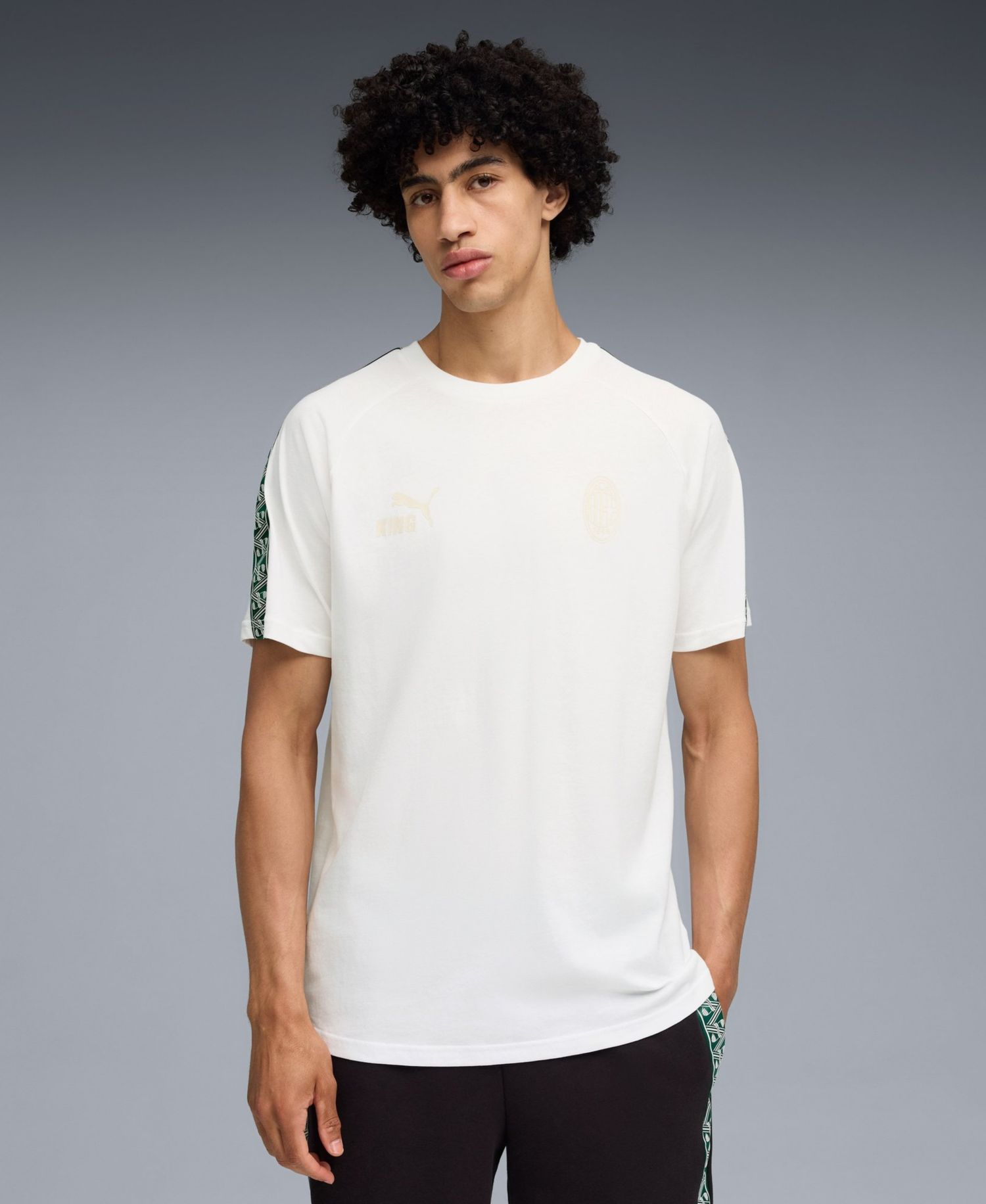 Men's White AC Milan King T-Shirt