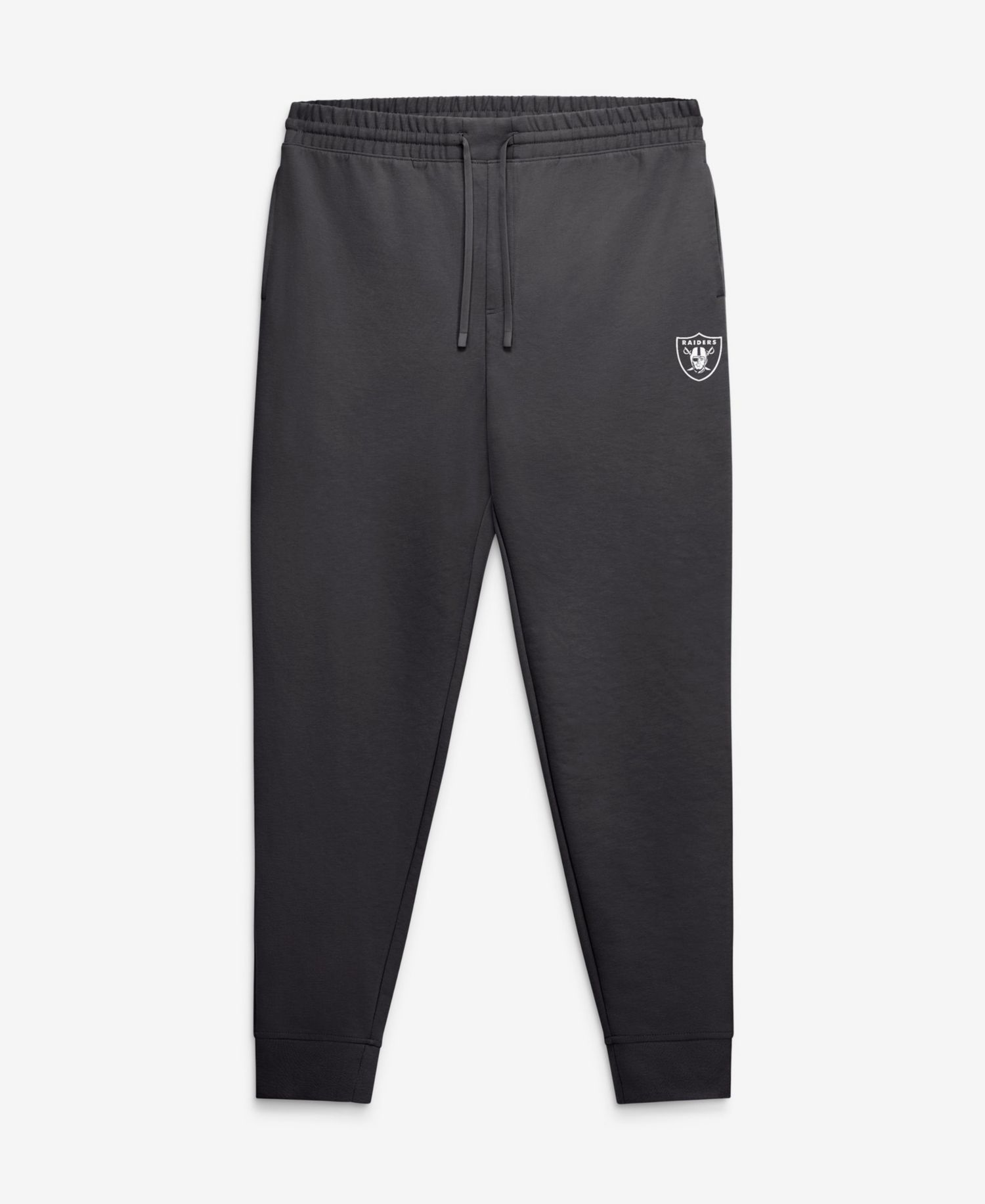 Men's Charcoal Las Vegas Raiders Clutch Fleece Tri-Blend Joggers