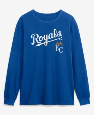 Men's Royal Kansas City Royals Lock-Up Legacy Long Sleeve T-Shirt