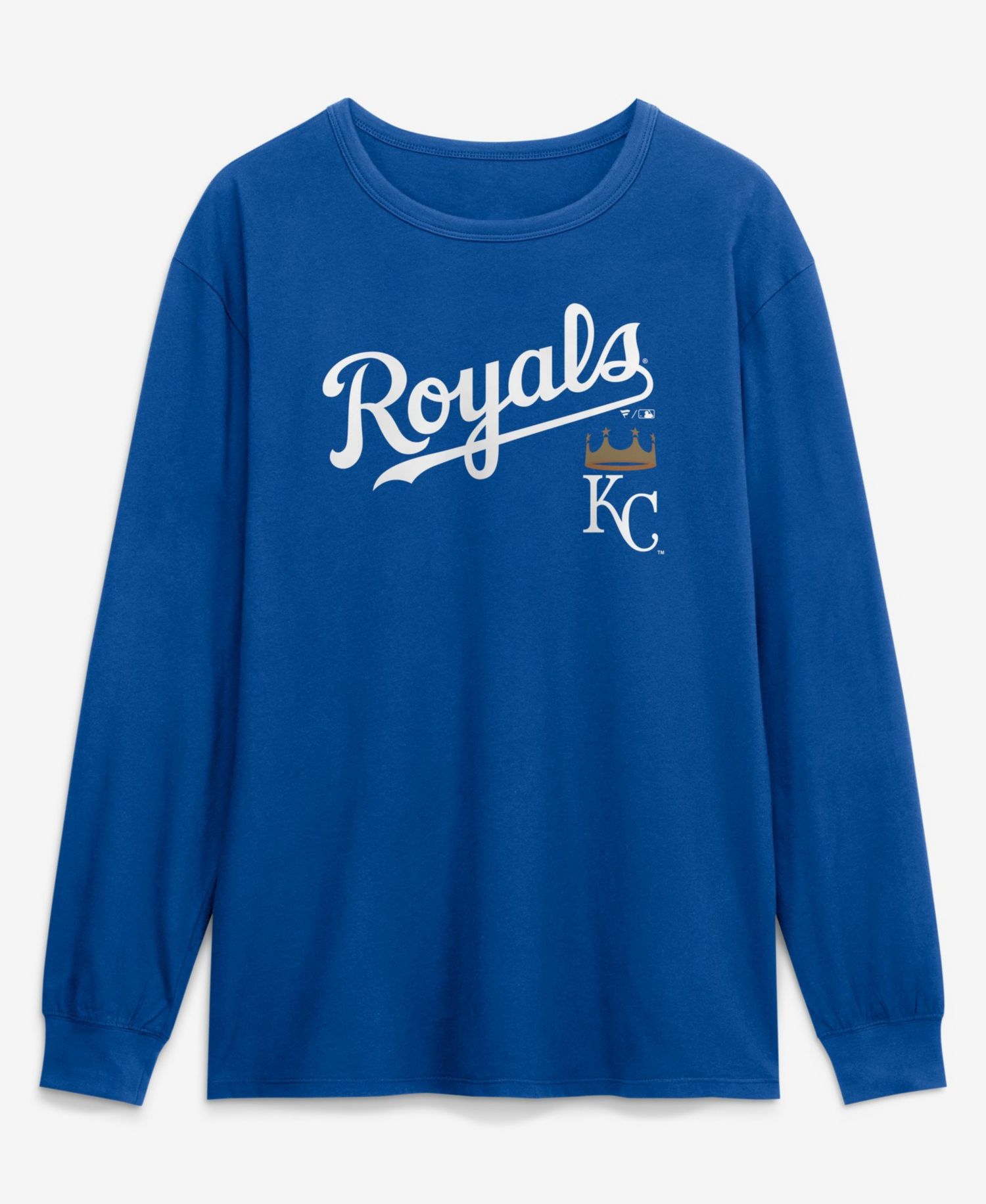 Men's Royal Kansas City Royals Lock-Up Legacy Long Sleeve T-Shirt