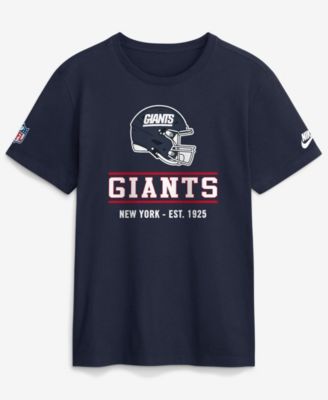 Men's Navy New York Giants Sideline Alternate Final Sprint Dri-FIT T-Shirt