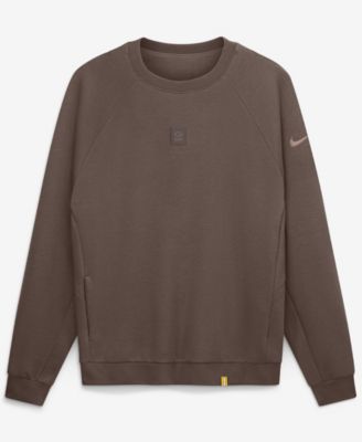 Men's Brown Green Bay Packers Full Defense Dri-FIT Primary Sweatshirt