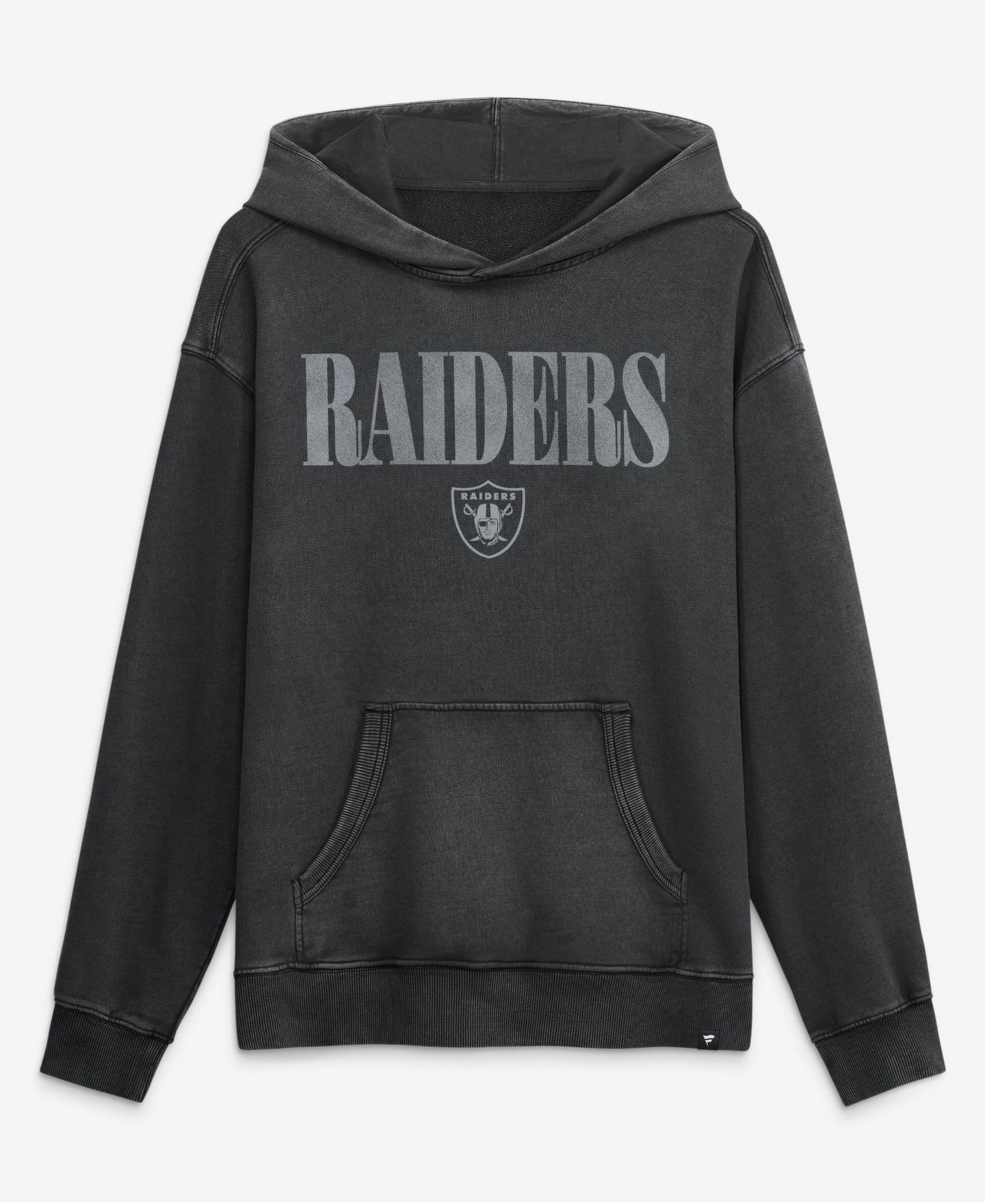 Мужское худи Fanatics Black Las Vegas Raiders Relaxed Intense Rivalry French Terry — фото 3