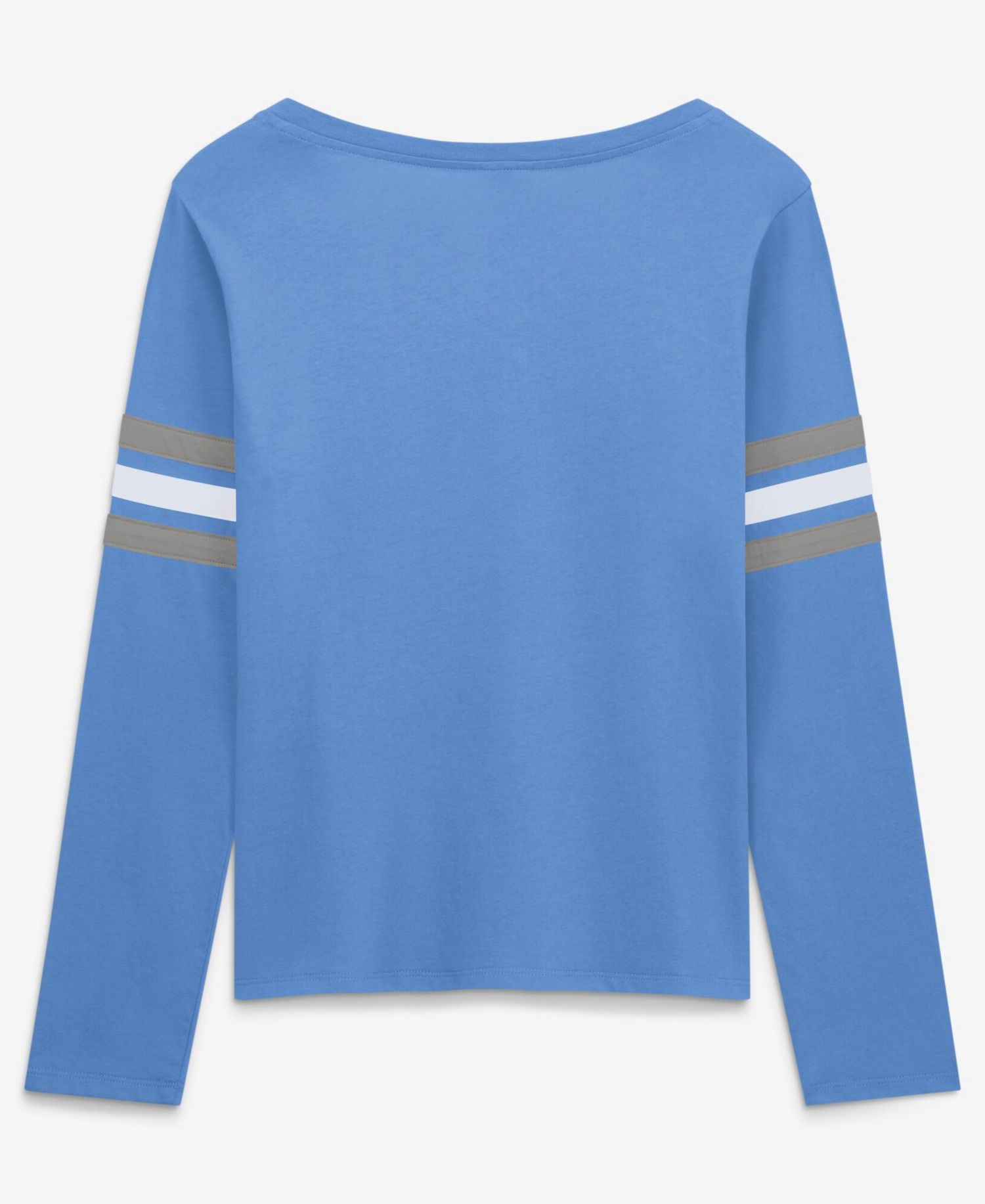 Women's Blue Tennessee Titans Team First Coverage Scheme Lace-Up Long Sleeve T-Shirt