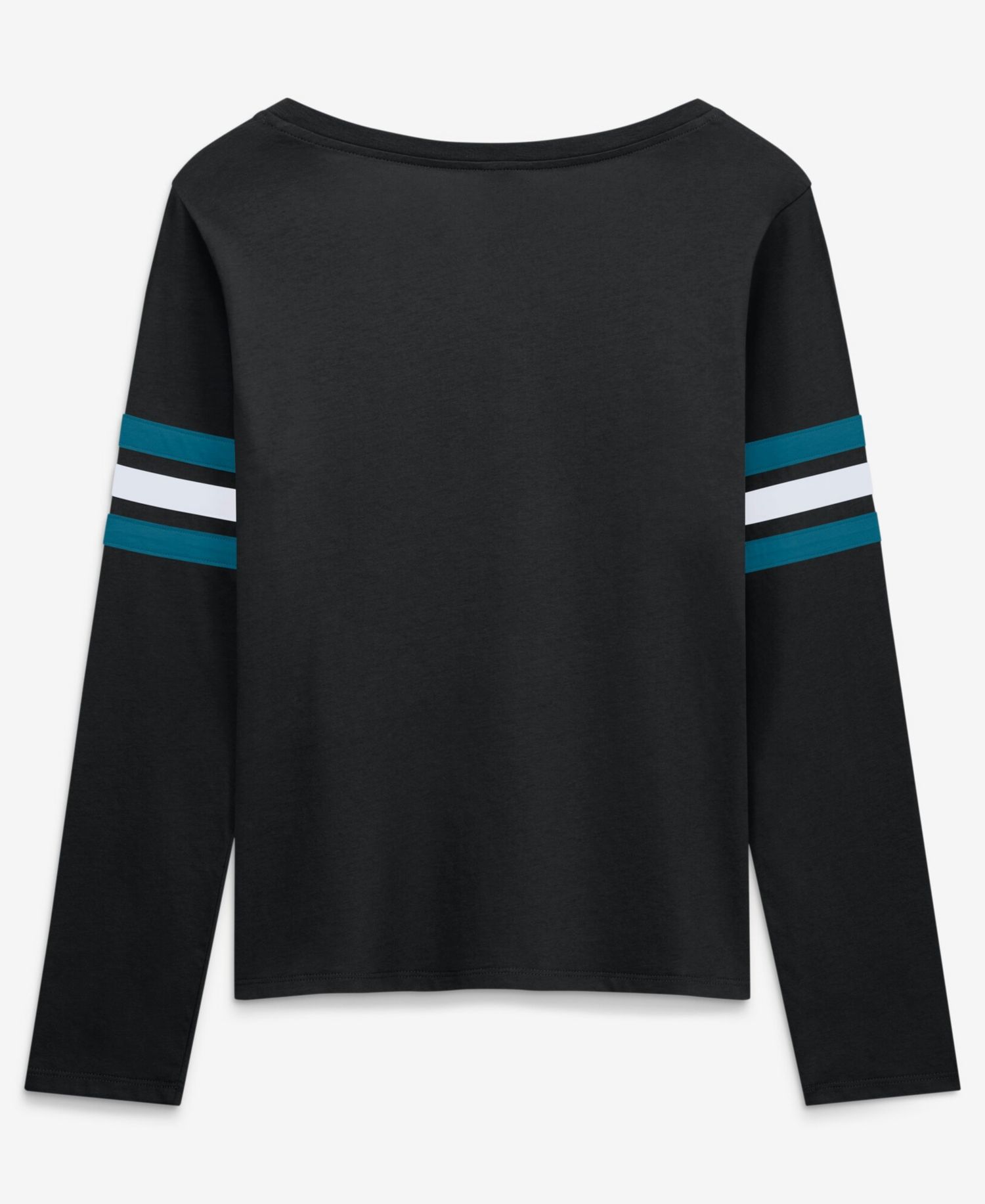 Women's Black Jacksonville Jaguars Team First Coverage Scheme Lace-Up Long Sleeve T-Shirt