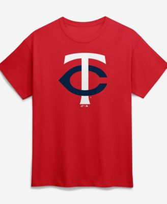 Men's Red Minnesota Twins Logo T-Shirt