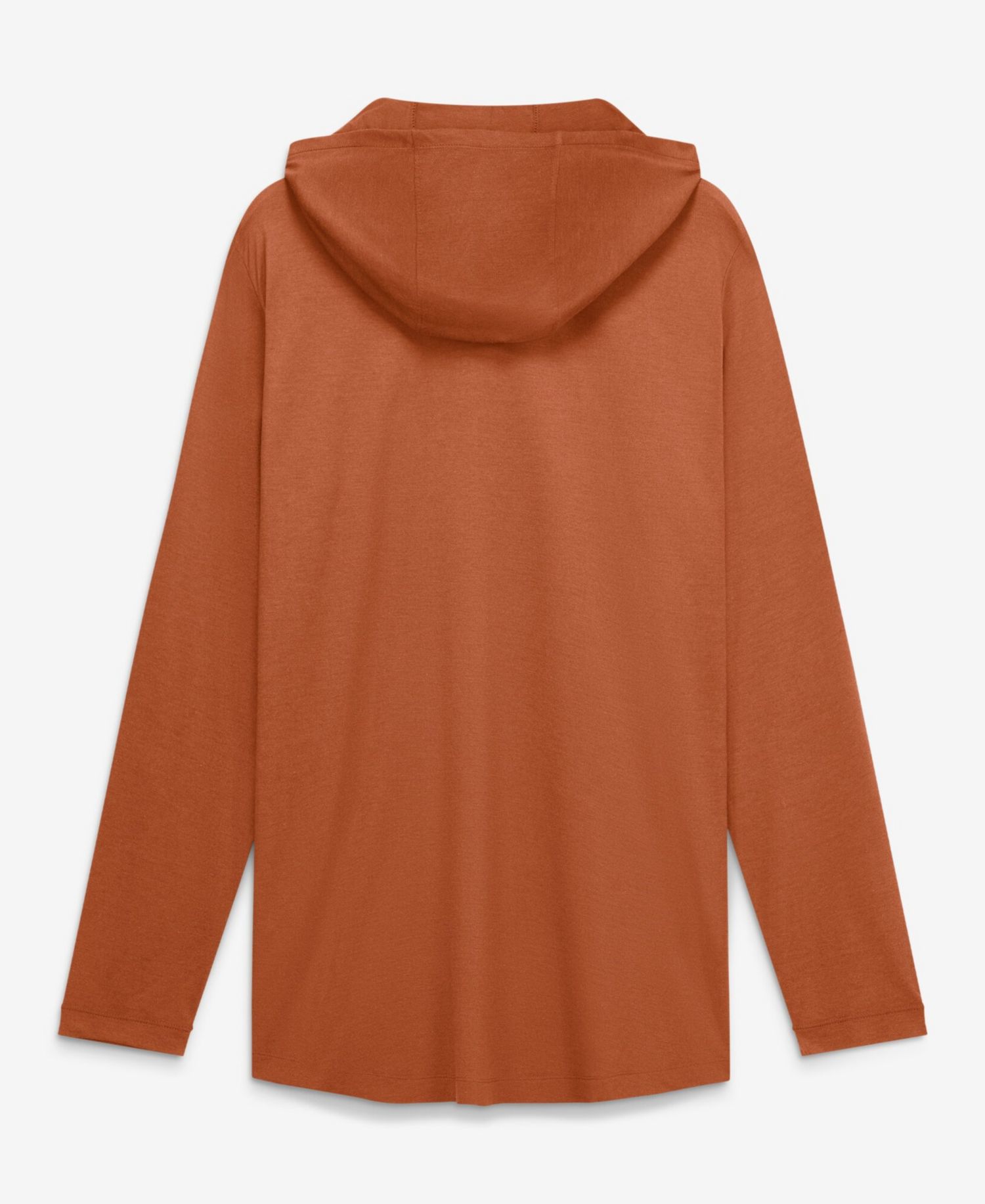 Men's Texas Orange Texas Longhorns Primetime Arch Tri-Blend Dri-FIT Long Sleeve Hooded T-Shirt