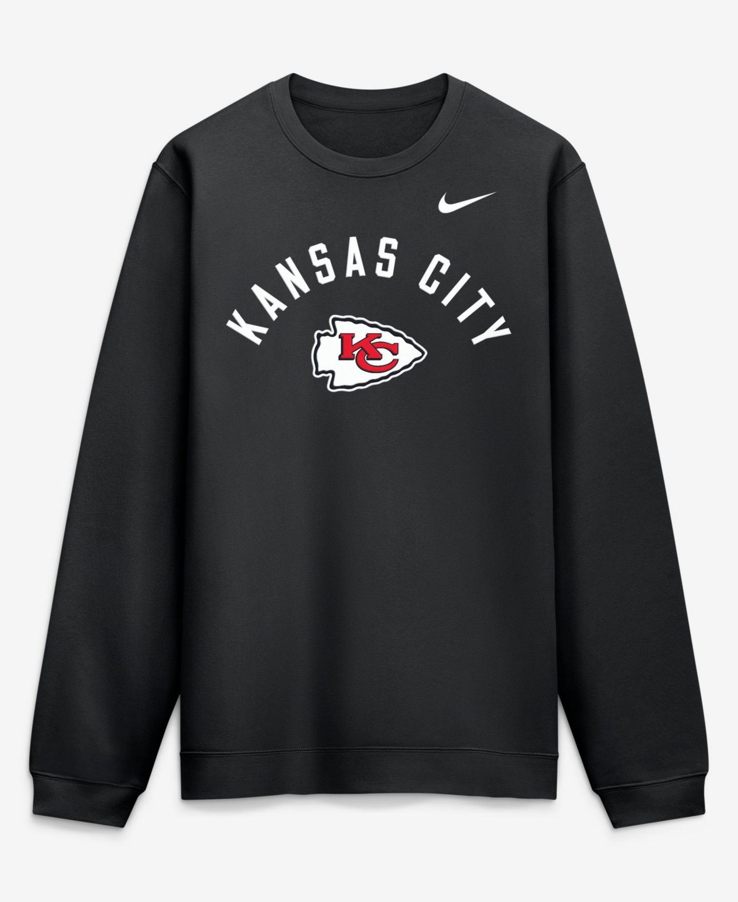 Мужской свитшот Nike Black Kansas City Chiefs Primetime Club — фото 1
