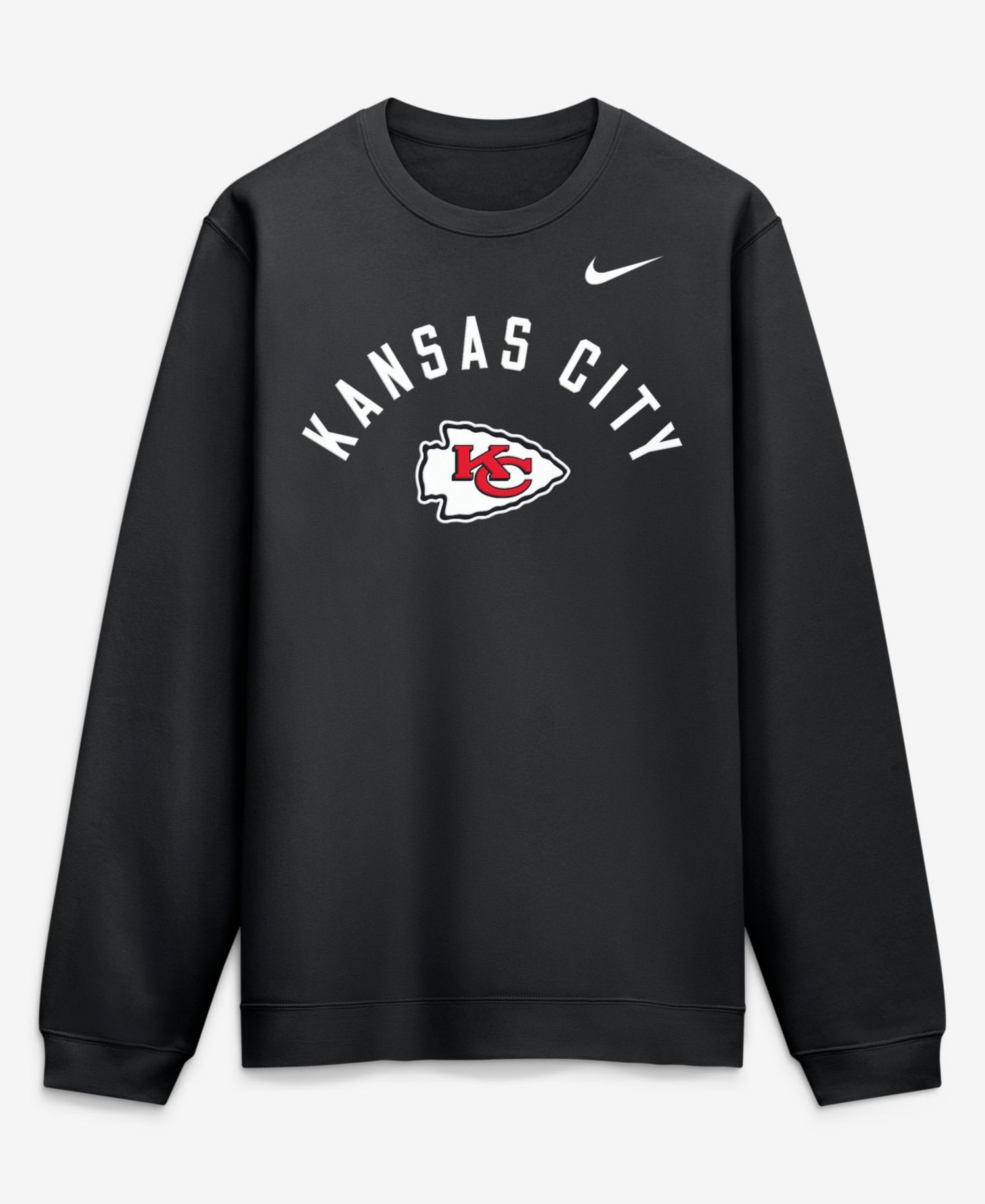 Men's Black Kansas City Chiefs Primetime Club Sweatshirt