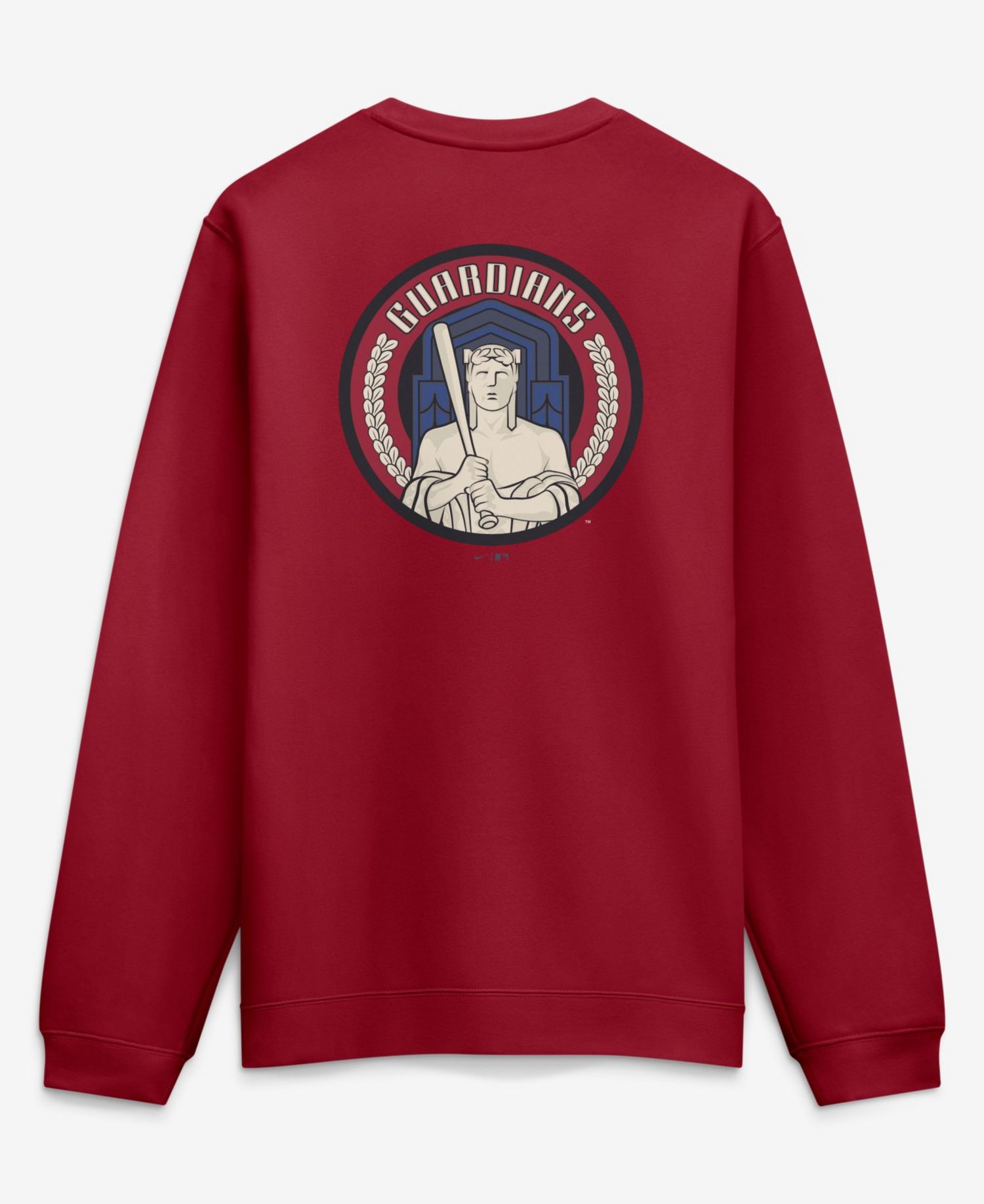 Men's Red Cleveland Guardians City Connect Club Sweatshirt