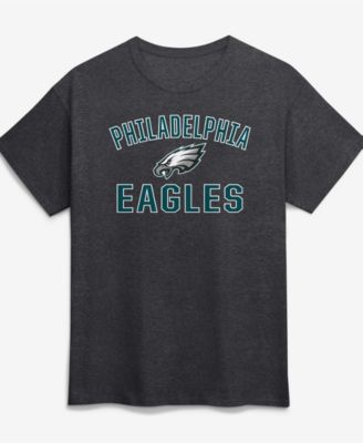 Men's Charcoal Philadelphia Eagles Cotton Victory Arch T-Shirt