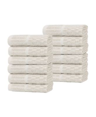 Juno Cotton Blend 12-Piece Wash Cloth Set