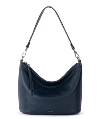 Jasmine Leather Medium Hobo Handbag