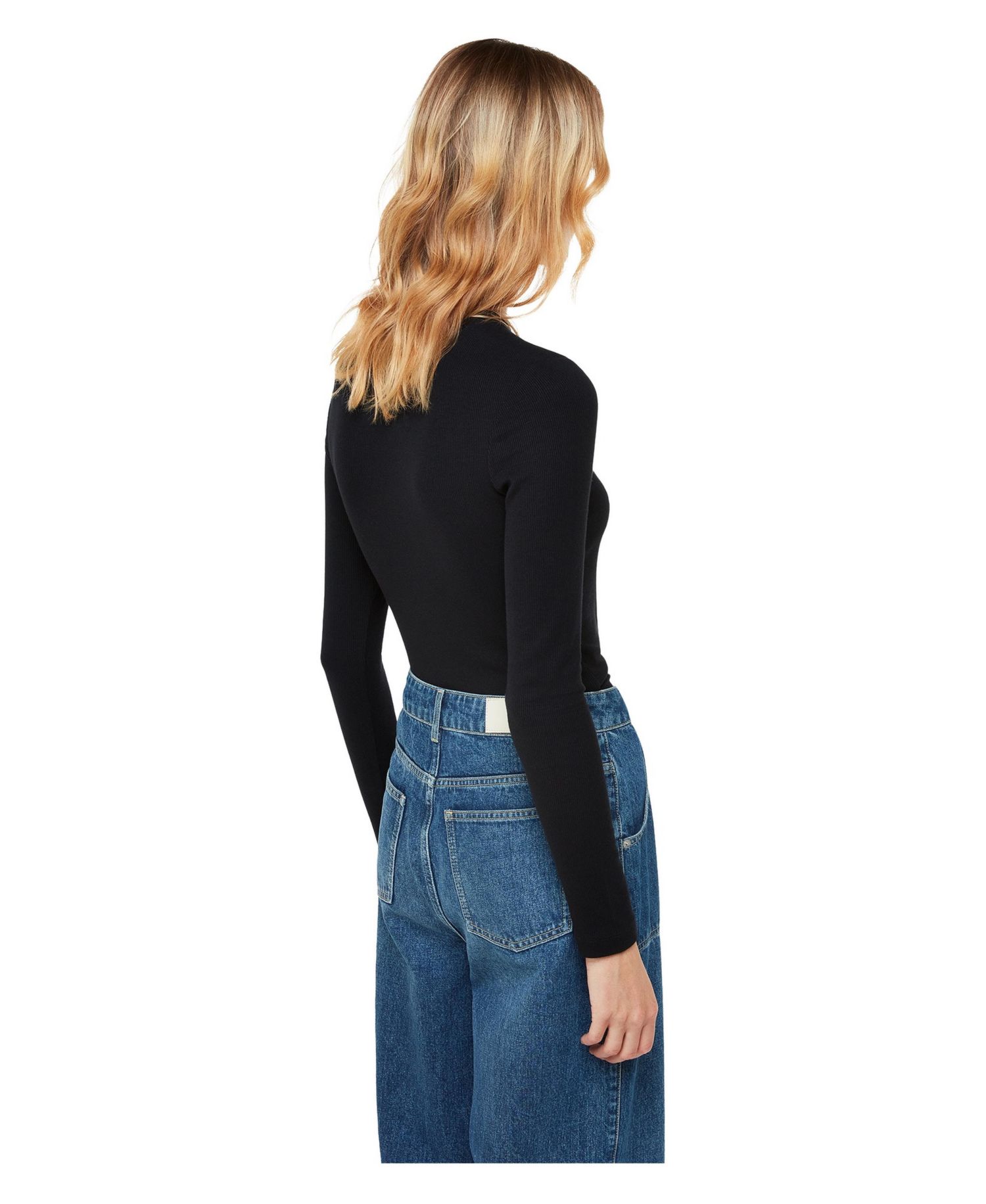 Women's Essential Long-Sleeve Crewneck Top