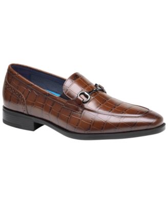 Men's Gibbons Bit Memory Foam Almond-Toe Loafers