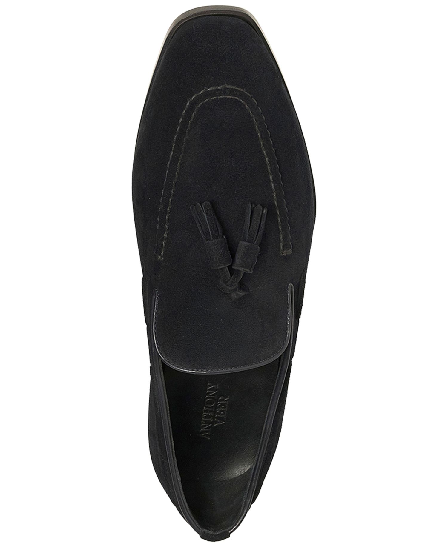 Men's Napoli Suede Penny Tassel Loafers