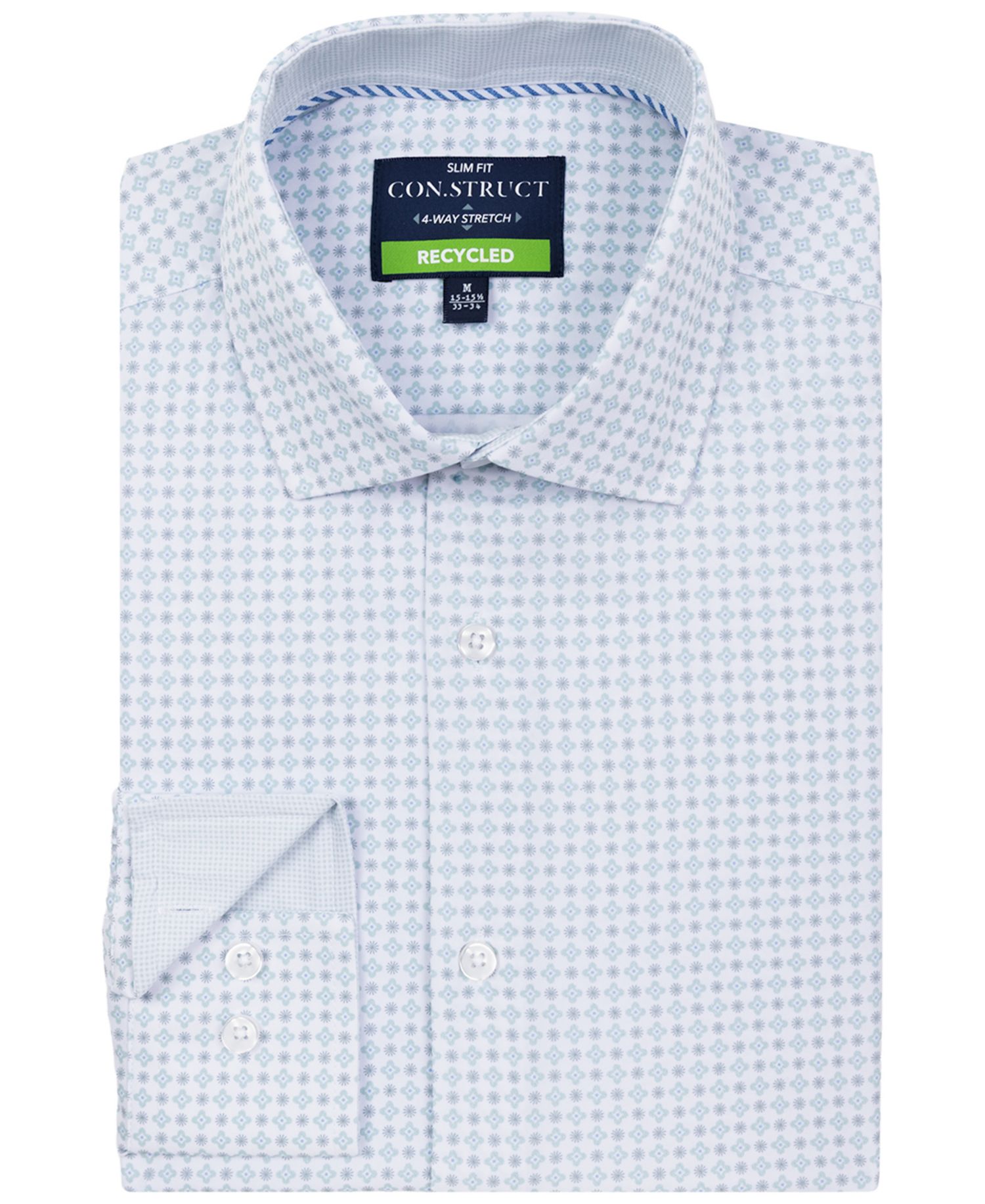 Men's Slim-Fit Stretch Dress Shirt