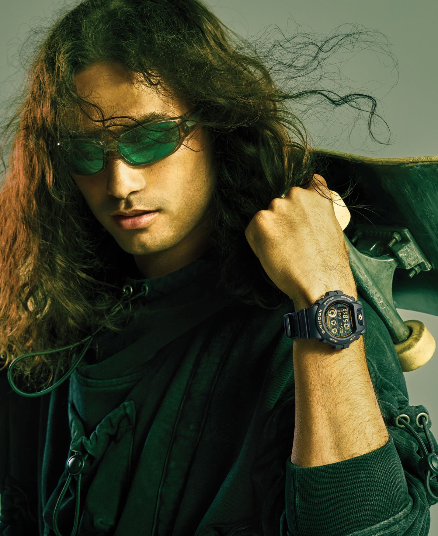 Мужские часы G-Shock Black Resin Digital Watch 50mm — фото 3