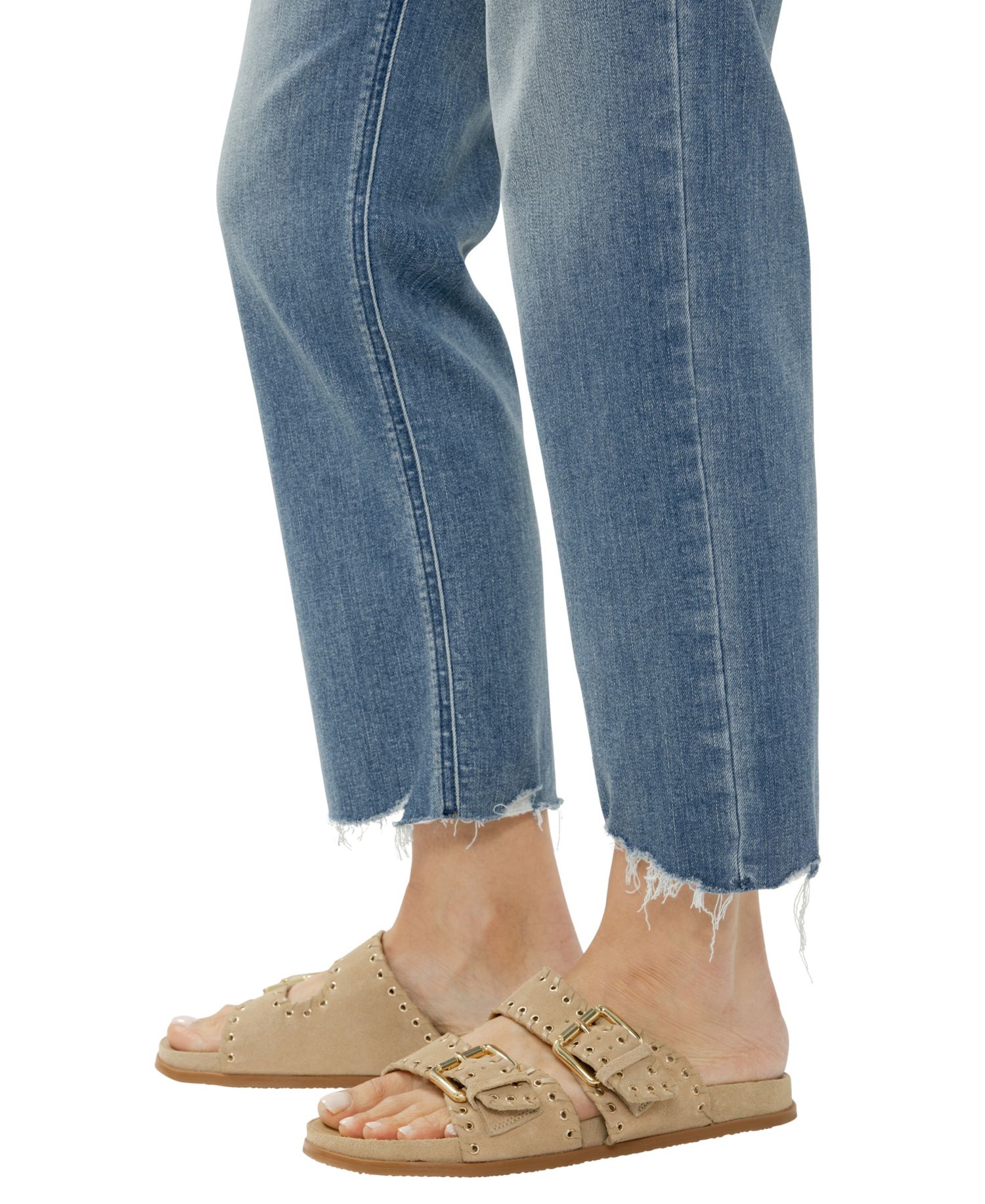 Women's Suki Mid-Rise Wide-Leg Curvy-Fit Jeans