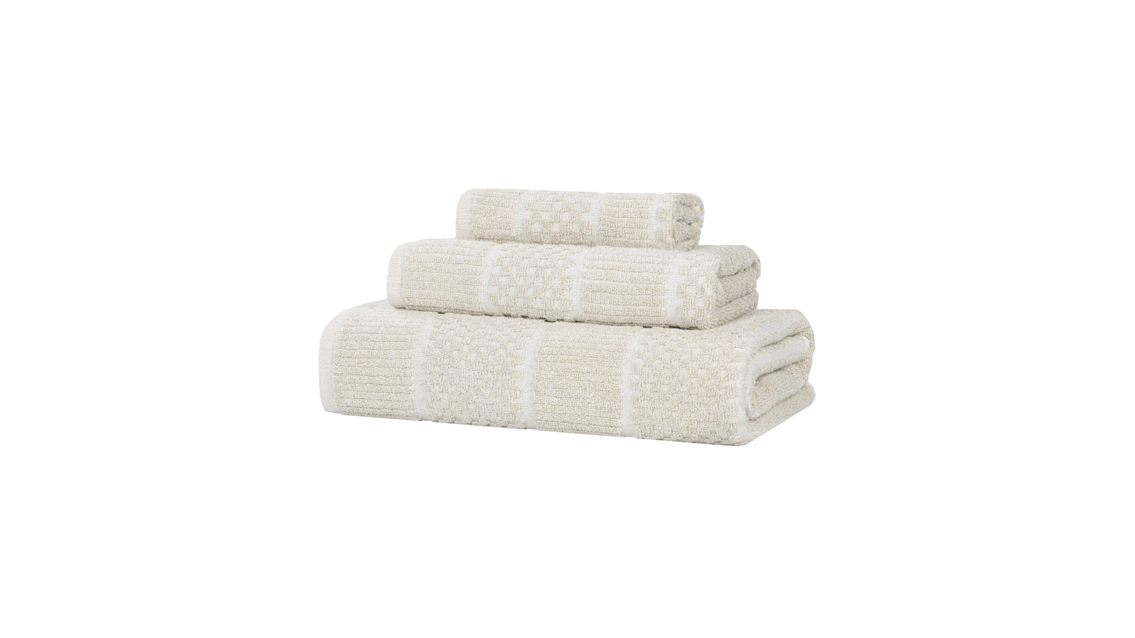 Superior Naples Cotton 3-Piece Towel Set