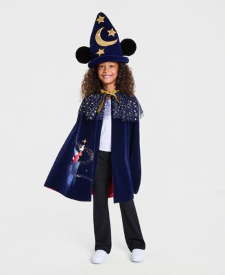 Sorcerer's Apprentice Mickey 2-Piece Reversible Cape Costume Set