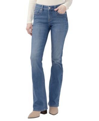 Women's Elyse Mid-Rise Boot-Cut Stretch Jeans