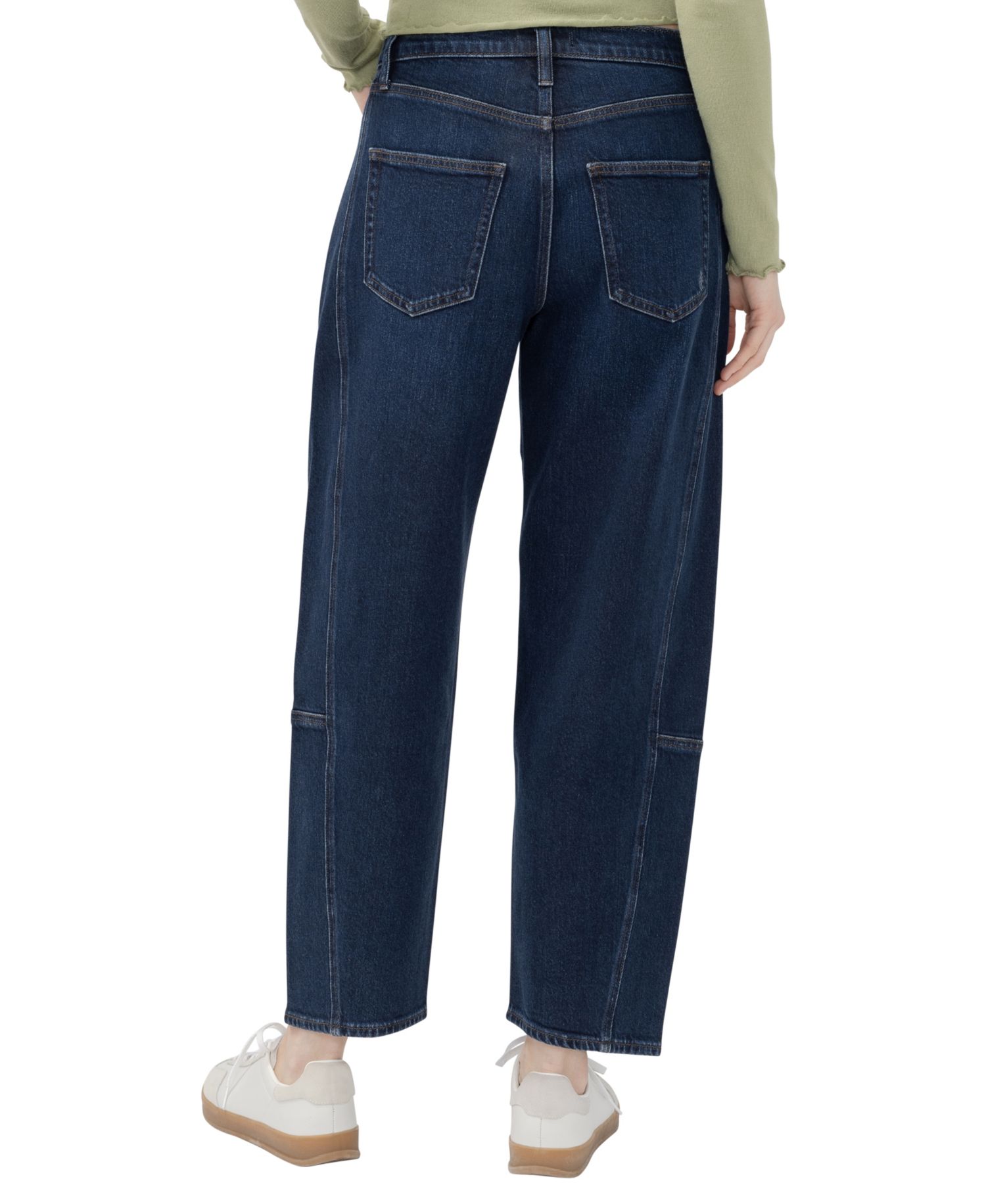 Women's Slim Barrel High-Rise Stretch Denim Jeans