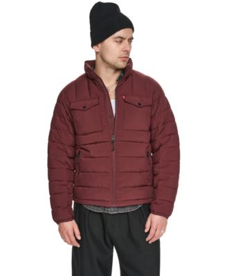 Men's Stretch Quilted Packable Jacket