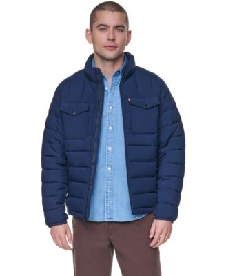 Men's Stretch Quilted Packable Jacket