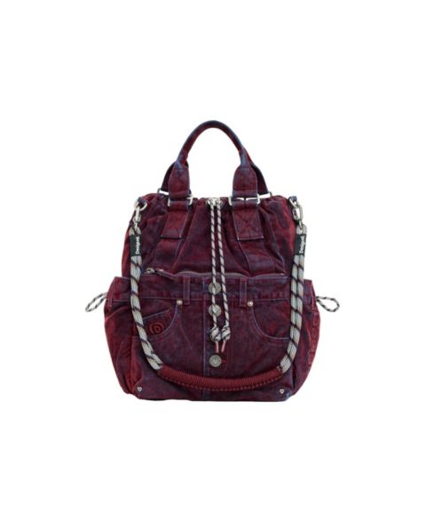 Рюкзак Desigual medium multi-position denim velvet
